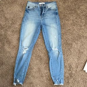 KanCan Blue Ripped Jeans